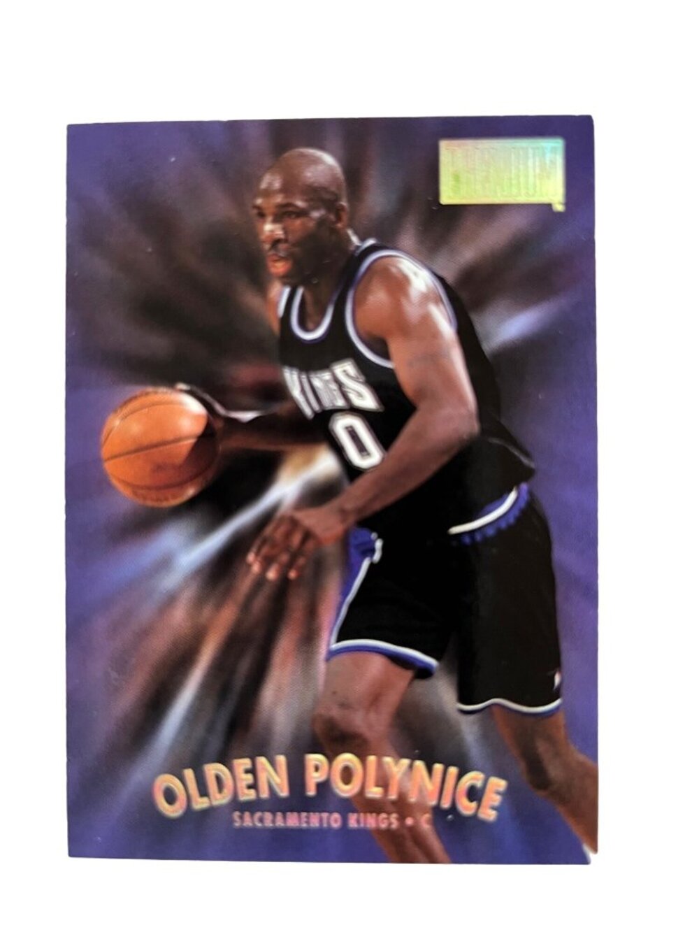 Skybox 1997-98 Olden Polynice Sacramento Kings Basketball Card #108 S59